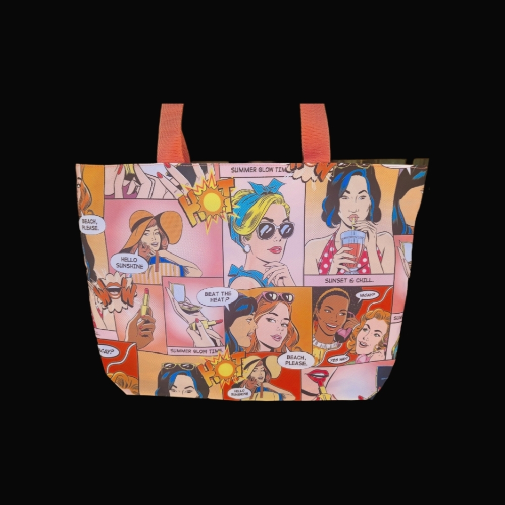 Comic Inspired Estee Lauder Tote Bag